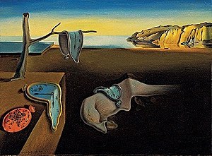 Salvador Dalí - A Persistência da Memória, 1931, MoMA O Museu de Arte Moderna óleo sobre tela