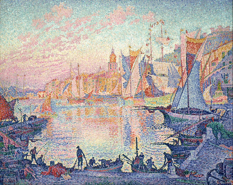 Paul Signac - The Port of Saint-Tropez