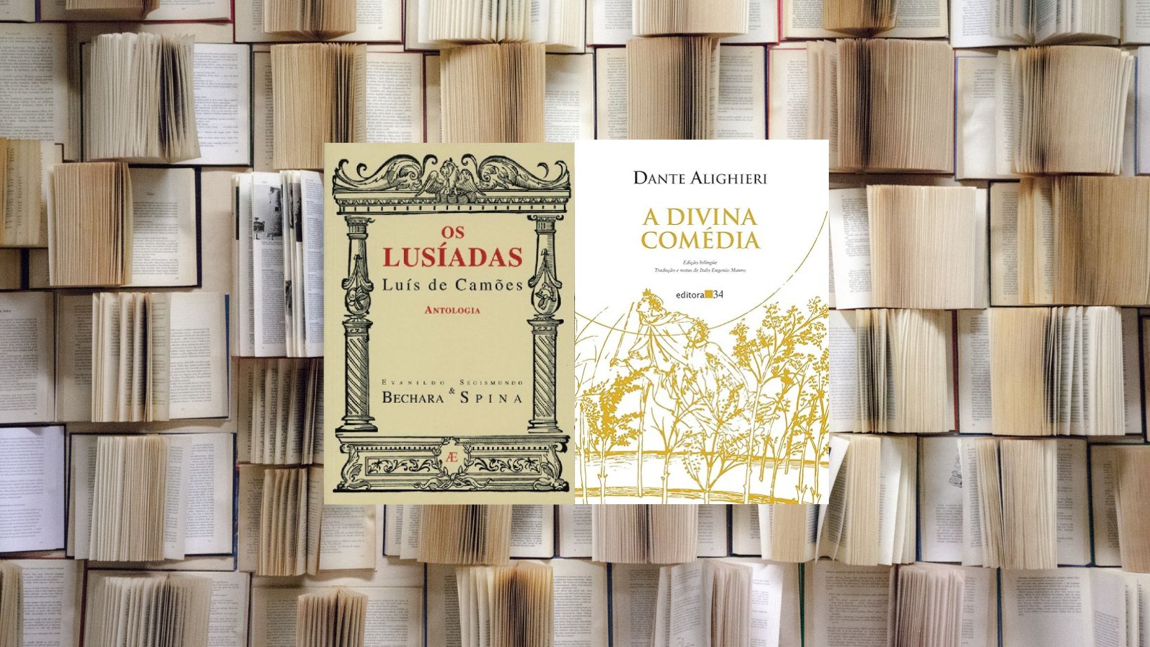Comparação entre ‘Os Lusíadas’ de Camões e ‘A Divina Comédia’ de Dante, explorando jornadas épicas e espirituais na literatura renascentista.